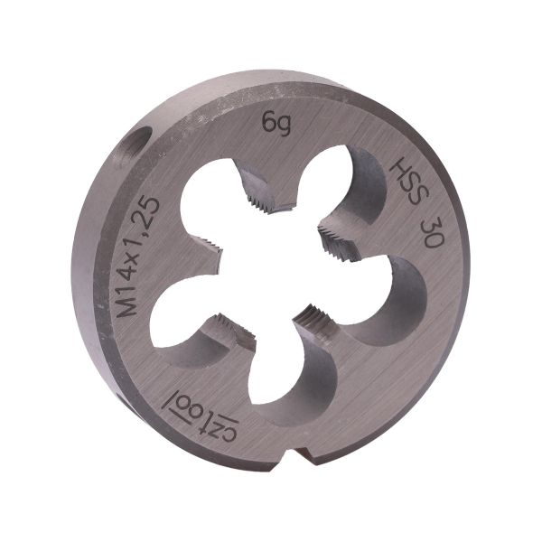 Плашка Bucovice Tools М14х1,25 HSS DIN EN 22568 6g 38х10мм 240142 Плашка Bucovice Tools М14х1,25 HSS DIN EN 22568 6g 38х10мм 240142