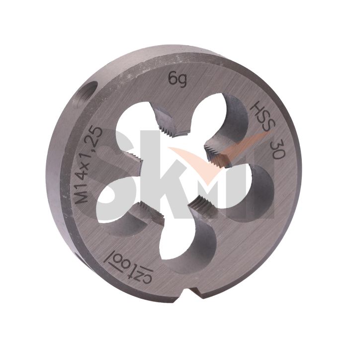 Плашка М14х1,25 DINEN22568 HSS 6g 38х10мм Bucovice(CzTool) 240142