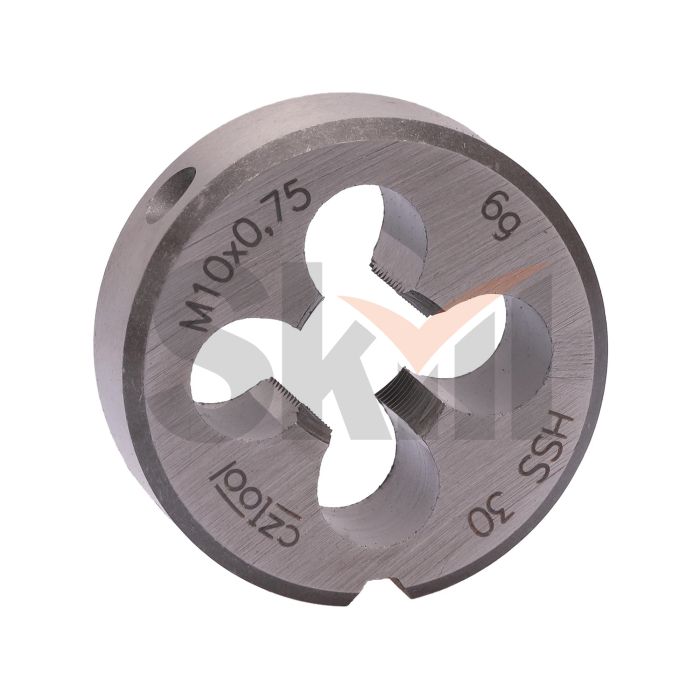 Плашка М10х0,75 DINEN22568 HSS 6g 30х11мм Bucovice(CzTool) 240103