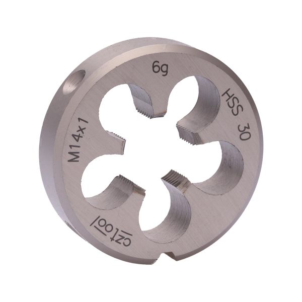 Плашка Bucovice Tools М14х1,0 HSS DIN EN 22568 6g 38х10мм 240143 Плашка Bucovice Tools М14х1,0 HSS DIN EN 22568 6g 38х10мм 240143
