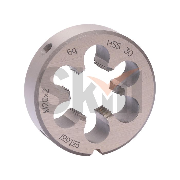 Плашка М20х2,0 DINEN22568 HSS 6g 45х14мм Bucovice(CzTool) 240201