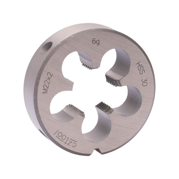 Плашка Bucovice Tools М22х2,0 HSS DIN EN 22568 6g 55х16мм 240221 Плашка Bucovice Tools М22х2,0 HSS DIN EN 22568 6g 55х16мм 240221