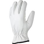 Утепленные рабочие перчатки из кожи