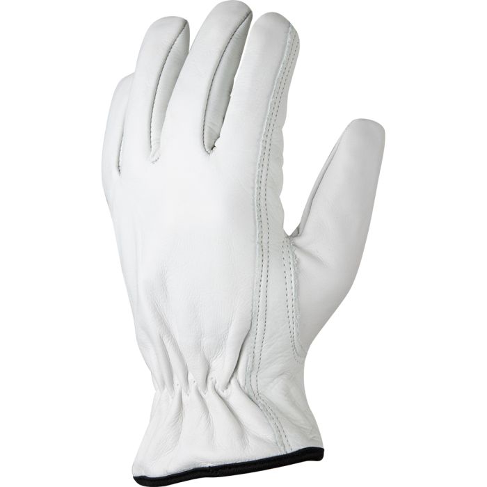 Утепленные рабочие перчатки из кожи