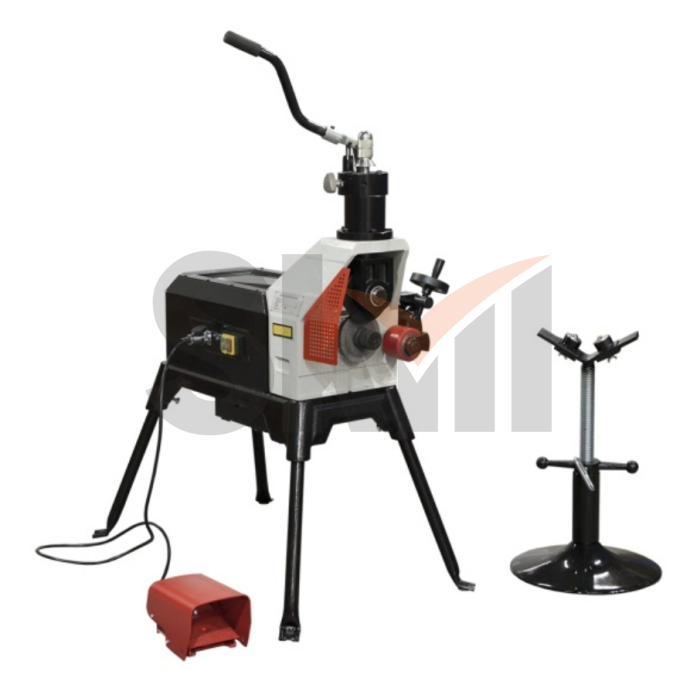 Желобонакатный станок STALEX G12D для труб Ø33,5-325мм (фак.наруж.Ø), 1"-12" (усл.проход.Ø), 1100Вт.