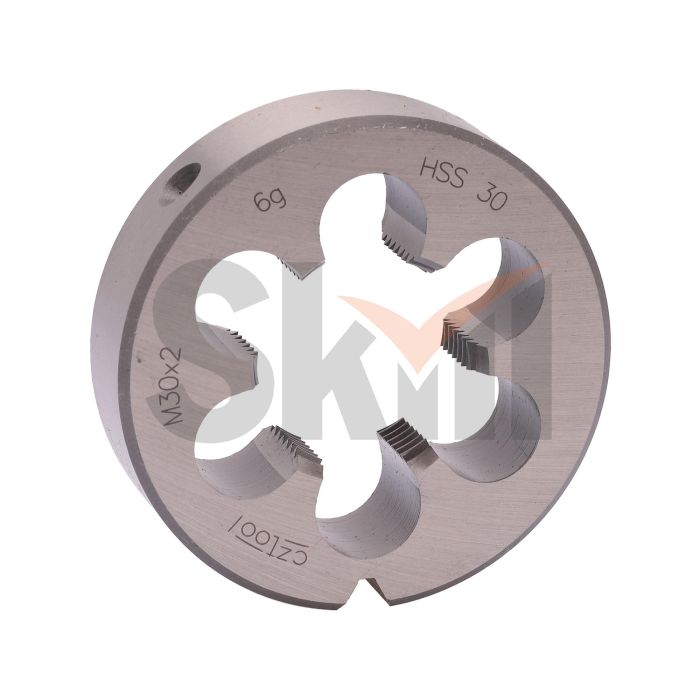 Плашка М30х2,0 DINEN22568 HSS 6g 65х18мм Bucovice(CzTool) 240301