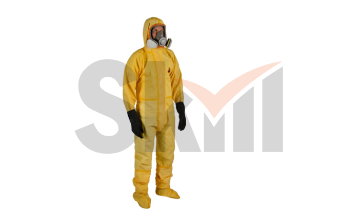 Защитный комбинезон Element Chem из нетканого материала с носками - XXXL