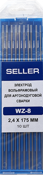 Электрод WZ8 SELLER d=1,0 мм / 175 мм