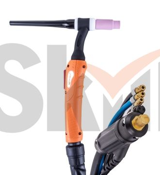 FoxWeld Горелка UnoTIG-18 8м (разъем 35мм2, с кнопкой, ж/охл.) (пр-во FoxWeld/КНР)