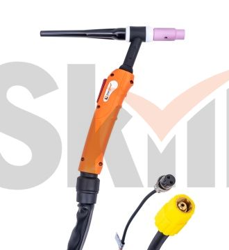 FoxWeld Горелка UnoTIG-26 4м (разъем М16, с кнопкой, пр-во FoxWeld/КНР)