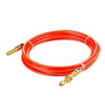 Канал направляющий СТАЛЬ 5м Красный LASER (0,8-1,6 мм) LSR0028