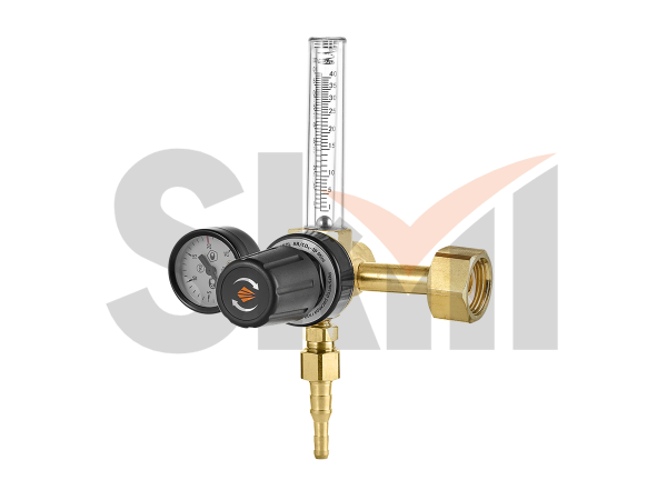 Регулятор расхода газа универсальный Сварог PRO CONTROL двухступенчатый AR/CO2 1Р Mini, манометр с п