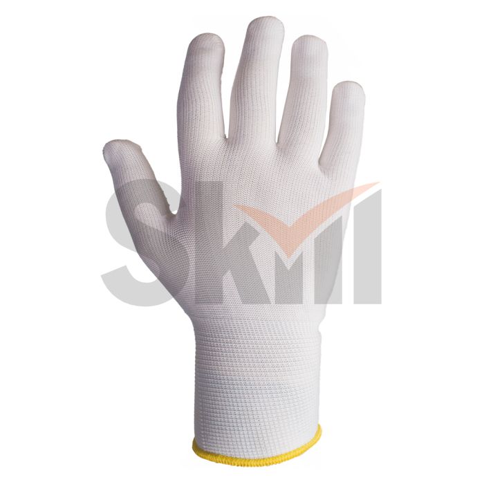Перчатки для точных работ из полиэстера белый