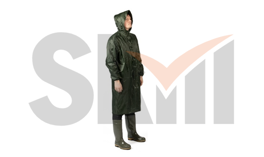 Водонепроницаемый плащ (дождевик) Neptune зеленый-хаки - L