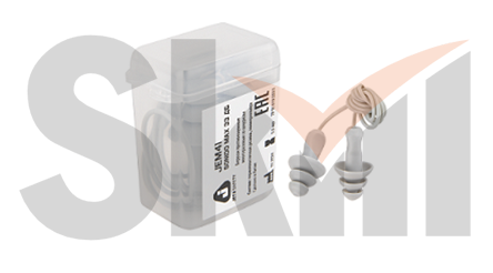 Беруши многоразовые из термопластичной резины JEM41 Sonido Max 33 дБ с соединительным шнуром в пласт