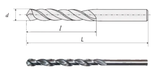 Сверло по металлу  5,0мм, "HAISSER"