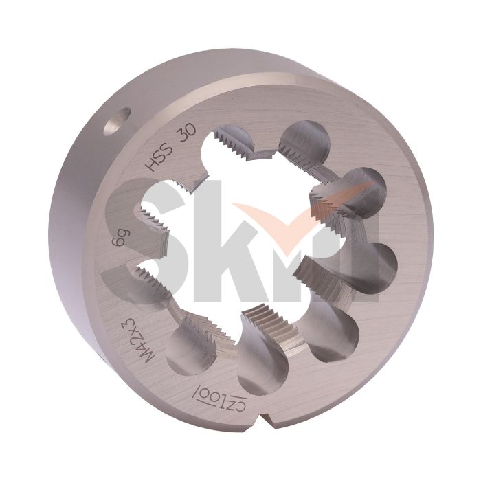 Плашка М42х3,0 DINEN22568 HSS 6g 75х30мм Bucovice(CzTool) 240421