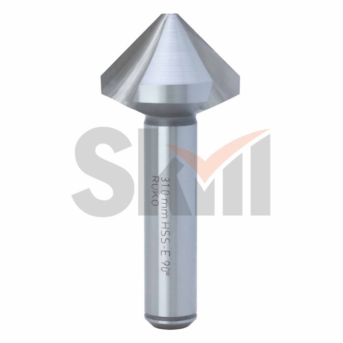 Зенковка по металлу Ruko 90° 4,3мм HSS-G TiALN 3z DIN335C L50мм d4мм 102101F