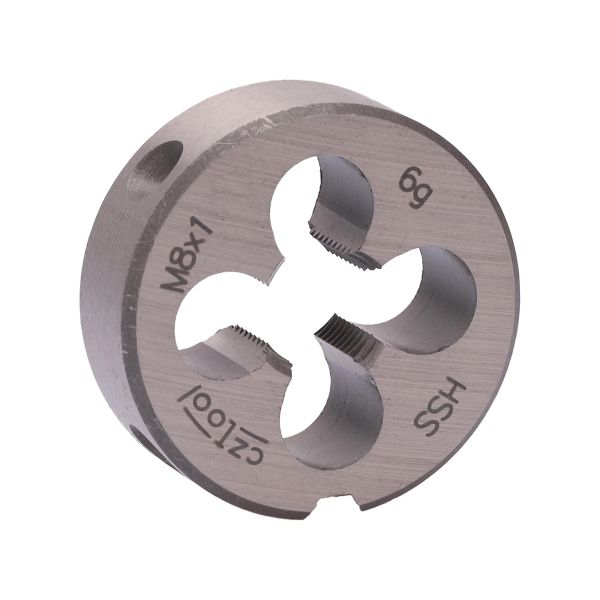 Плашка Bucovice Tools М8х1,0 HSS DIN EN 22568 6g 25х9мм 240081 Плашка Bucovice Tools М8х1,0 HSS DIN EN 22568 6g 25х9мм 240081