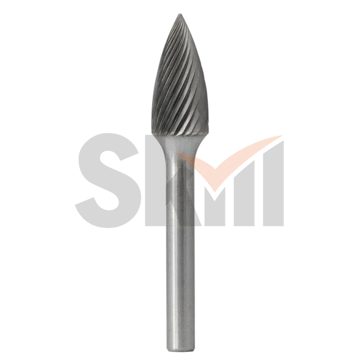 Борфреза параболическая с точечным торцом G 12х25 M06 одинарная насечка