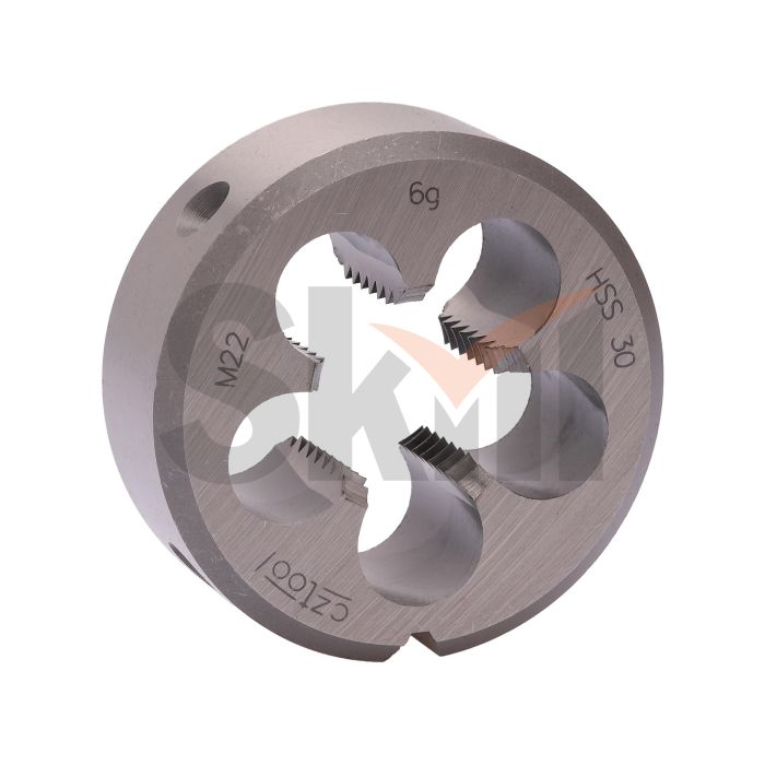 Плашка М22х2,5 DINEN22568 HSS 6g 55х22мм Bucovice(CzTool) 240220