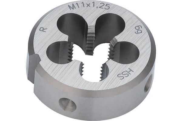 Плашка Ruko М11х1,25 HSS DIN EN 22568 6g 30х11мм 239111 Плашка Ruko М11х1,25 HSS DIN EN 22568 6g 30х11мм 239111