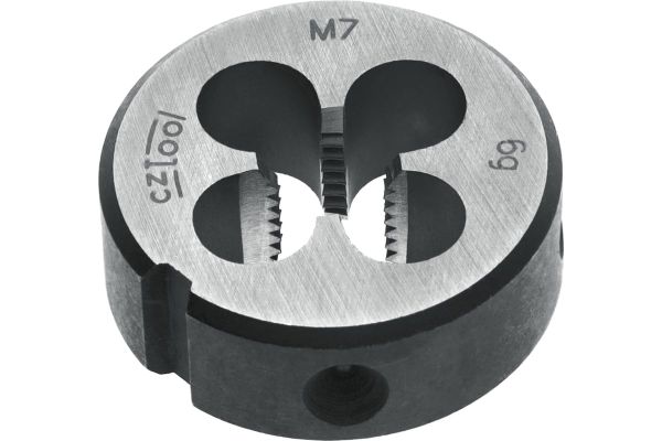 Плашка Bucovice Tools М7х1,0 115CrV3 DIN EN 22568 6g 25х9мм 210070 Плашка Bucovice Tools М7х1,0 115CrV3 DIN EN 22568 6g 25х9мм 210070