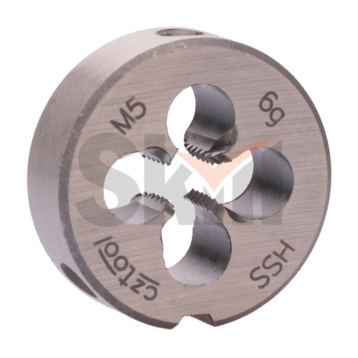 Плашка М 5,0х0,8 DINEN22568 HSS 6g 20х7мм (Стружколом) Bucovice(CzTool) 270050