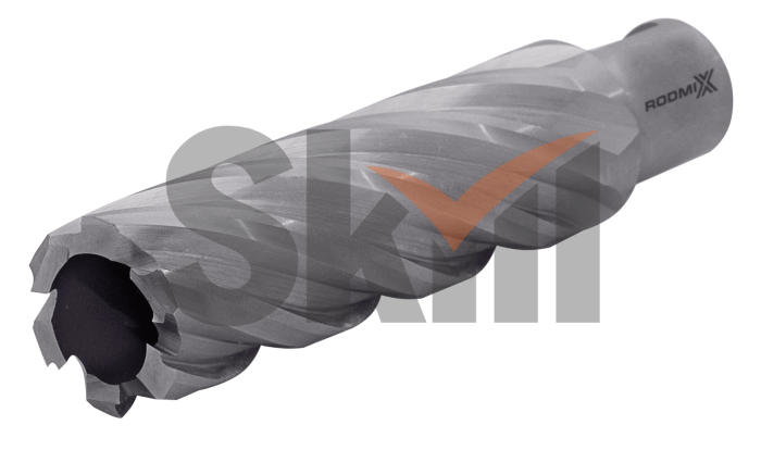 HSS Корончатое сверло по металлу 25x110, universal 19