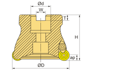 EMR-5R-100-32-6T Фреза торцевая насадная со сменными пластинами