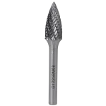 Борфреза параболическая с точечным торцом G 18х25 M06 двойная насечка