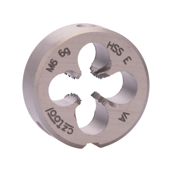 Плашка с стружколомом Bucovice Tools М6х1,0 HSSE-VA DIN EN 22568 6g 20х7мм 300060 Плашка с стружколомом Bucovice Tools М6х1,0 HSSE-VA DIN EN 22568 6g 20х7мм 300060