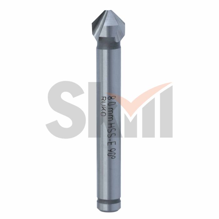 Зенковка ц/х 90° 8,0мм HSSE-Co5 3z DIN335C L50мм d6мм M4(AF) Ruko 102110E
