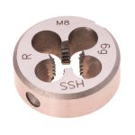 Плашка Terrax by Ruko М8х1,25 HSS DIN EN 22568 6g 25х9мм 237080TX Плашка Terrax by Ruko М8х1,25 HSS DIN EN 22568 6g 25х9мм 237080TX