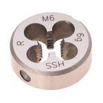 Плашка Terrax by Ruko М6х1,0 HSS DIN EN 22568 6g 20х7мм 237060TX Плашка Terrax by Ruko М6х1,0 HSS DIN EN 22568 6g 20х7мм 237060TX