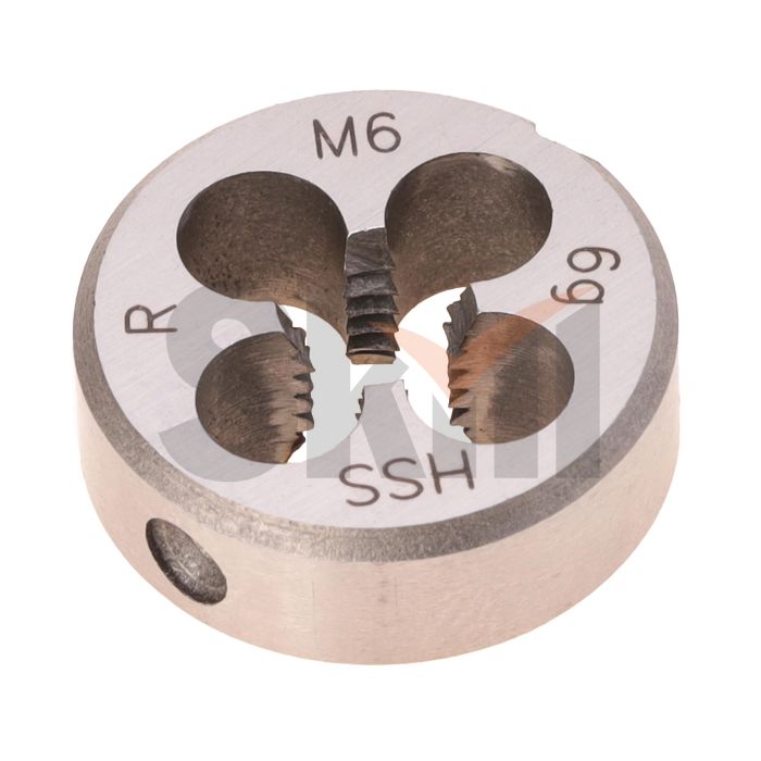 Плашка Terrax by Ruko М6х1,0 HSS DIN EN 22568 6g 20х7мм 237060TX