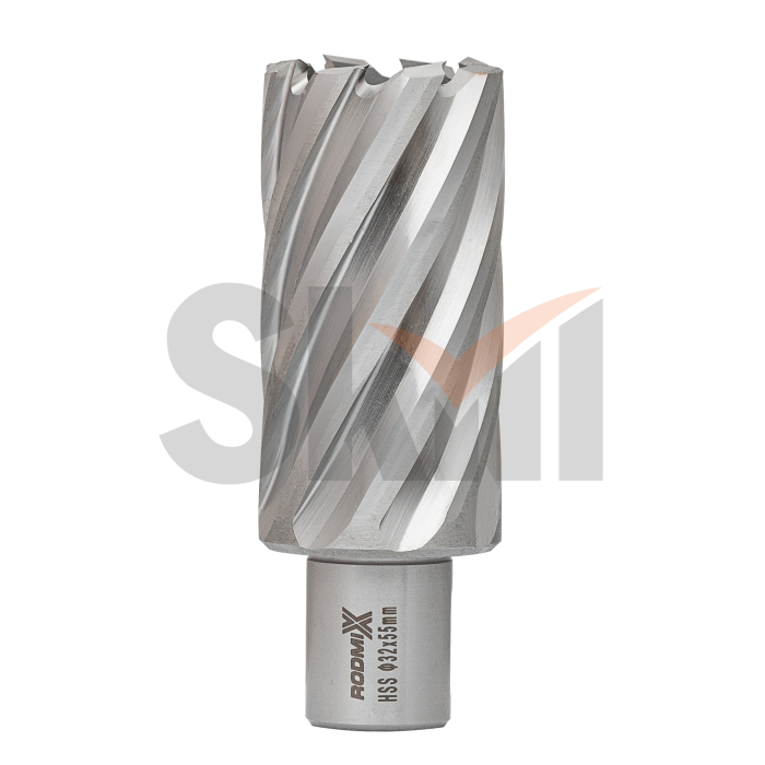 HSS Корончатое сверло по металлу 62x55, weldon 32