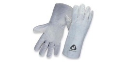 Перчатки сварщика Light с крагой из спилковой кожи без подкладки