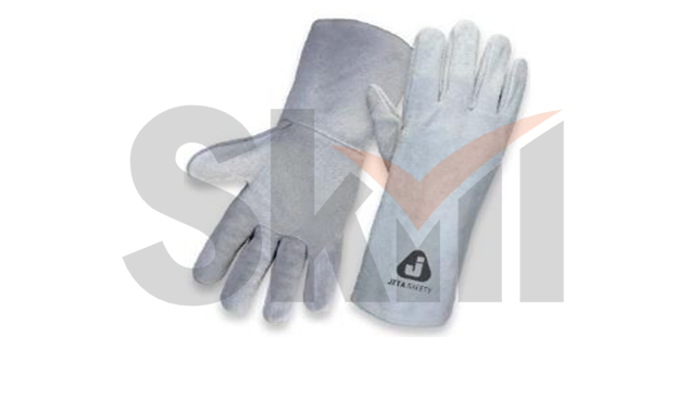 Перчатки сварщика Light с крагой из спилковой кожи без подкладки