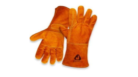Перчатки сварщика Ferrus Light  с крагой из спилковой кожи без подкладки, с дополнительной накладкой