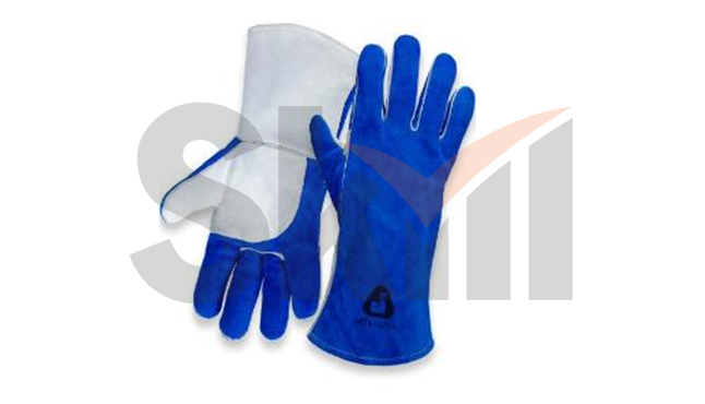 Перчатки сварщика Ferrus Frost, утепленные искусственным мехом