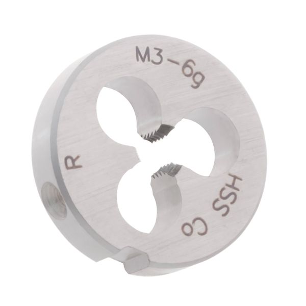 Плашка Ruko М3х0,5 HSSE DIN EN 22568 6g 20х5мм 237030E Плашка Ruko М3х0,5 HSSE DIN EN 22568 6g 20х5мм 237030E