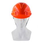 Каска защитная с храповым механизмом, модель Европласт (К-03) , оранжевая Россия// Сибртех Каска защитная с храповым механизмом, модель Европласт (К-03) , оранжевая Россия// Сибртех