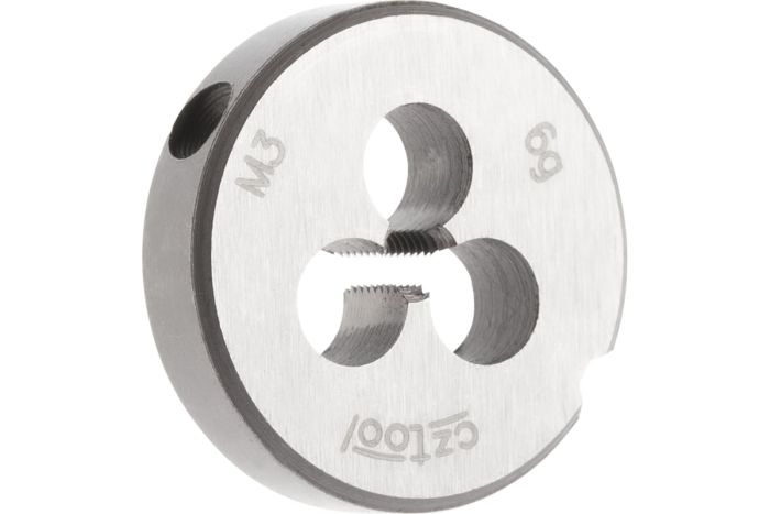 Плашка Bucovice Tools М3х0,5 115CrV3 DIN EN 22568 6g 20х5мм 210030