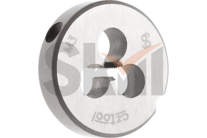 Плашка М 3,0х0,5 DINEN22568 115CrV3 6g 20х5мм Bucovice(CzTool) 210030