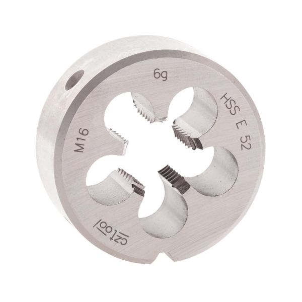 Плашка Bucovice Tools М16х2,0 HSSE DIN EN 22568 6g 45х18мм 290160 Плашка Bucovice Tools М16х2,0 HSSE DIN EN 22568 6g 45х18мм 290160