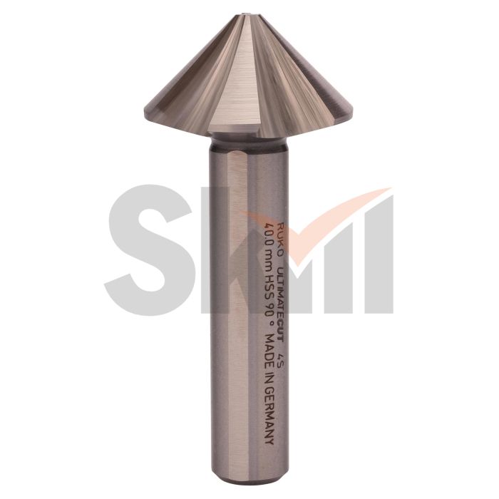 Зенковка ц/х 90° 40,0мм HSS-G 4z DIN335C L80мм d12мм UltimateCut 4S Ruko 102894