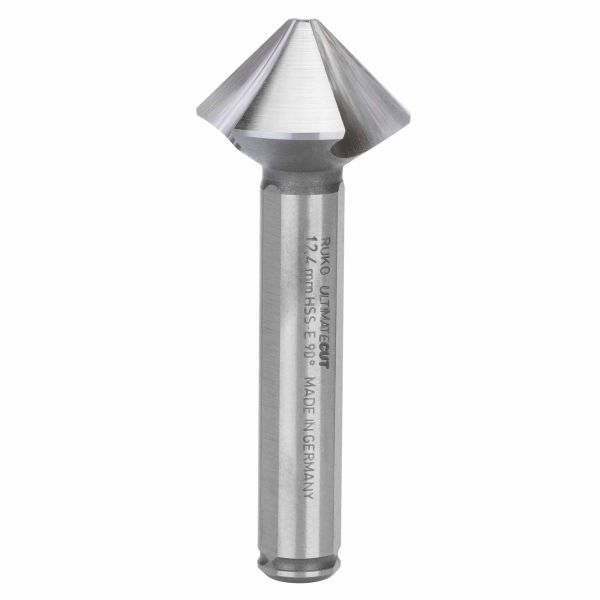 Зенковка ц/х 90° 12,4мм HSSE-Co5 3z DIN335C L56мм d8мм UltimateCut Ruko 102776E Зенковка ц/х 90° 12,4мм HSSE-Co5 3z DIN335C L56мм d8мм UltimateCut Ruko 102776E