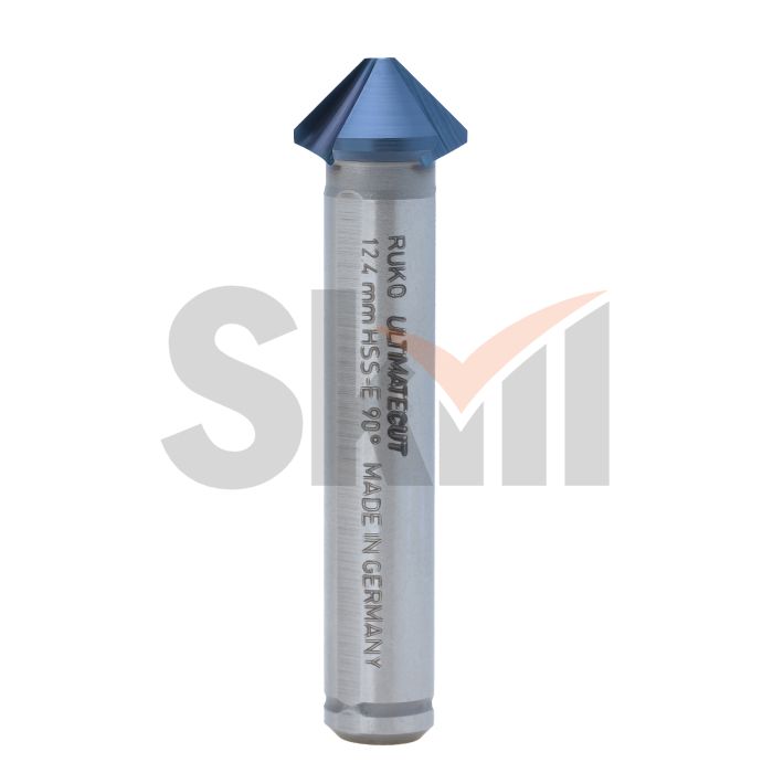 Зенковка ц/х 90° 12,4мм HSSE-Co5 RunaTec 3z DIN335C L56мм d8мм UltimateCut Ruko 102776EP