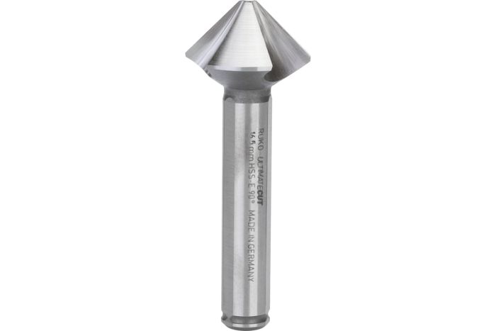 Зенковка ц/х 90° 16,5мм HSSE-Co5 3z DIN335C L60мм d10мм UltimateCut Ruko 102779E